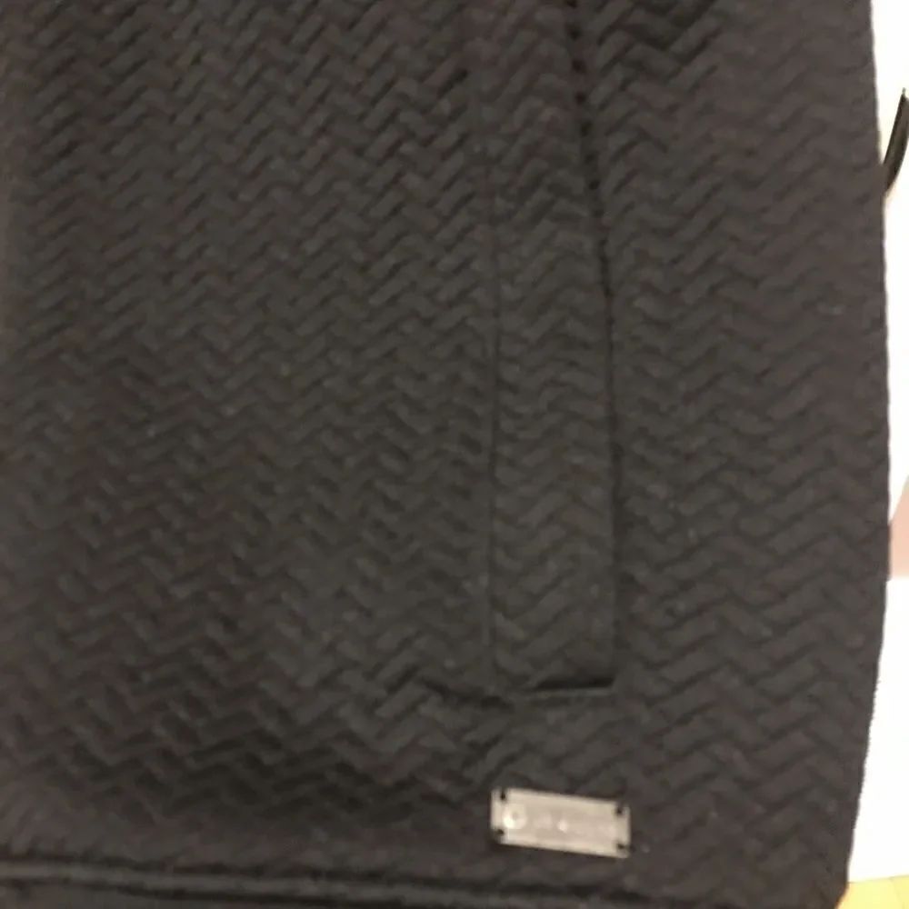 Guess medium black zip up jacket coat - Picture 4 of 5